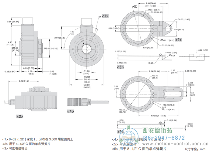 HSD38光電增量重載編碼器外形及安裝尺寸 - 西安德伍拓自動化傳動系統有限公司